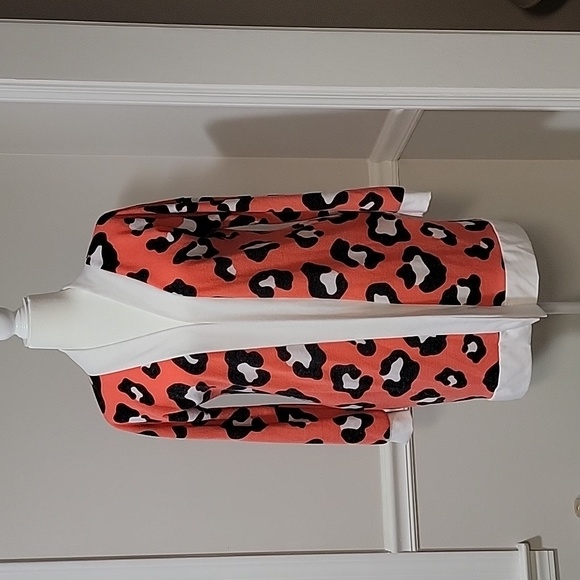 HEIMISH USA Sweaters - HEIMISH U.S.A Leopard Print Open Tunic Cardigan